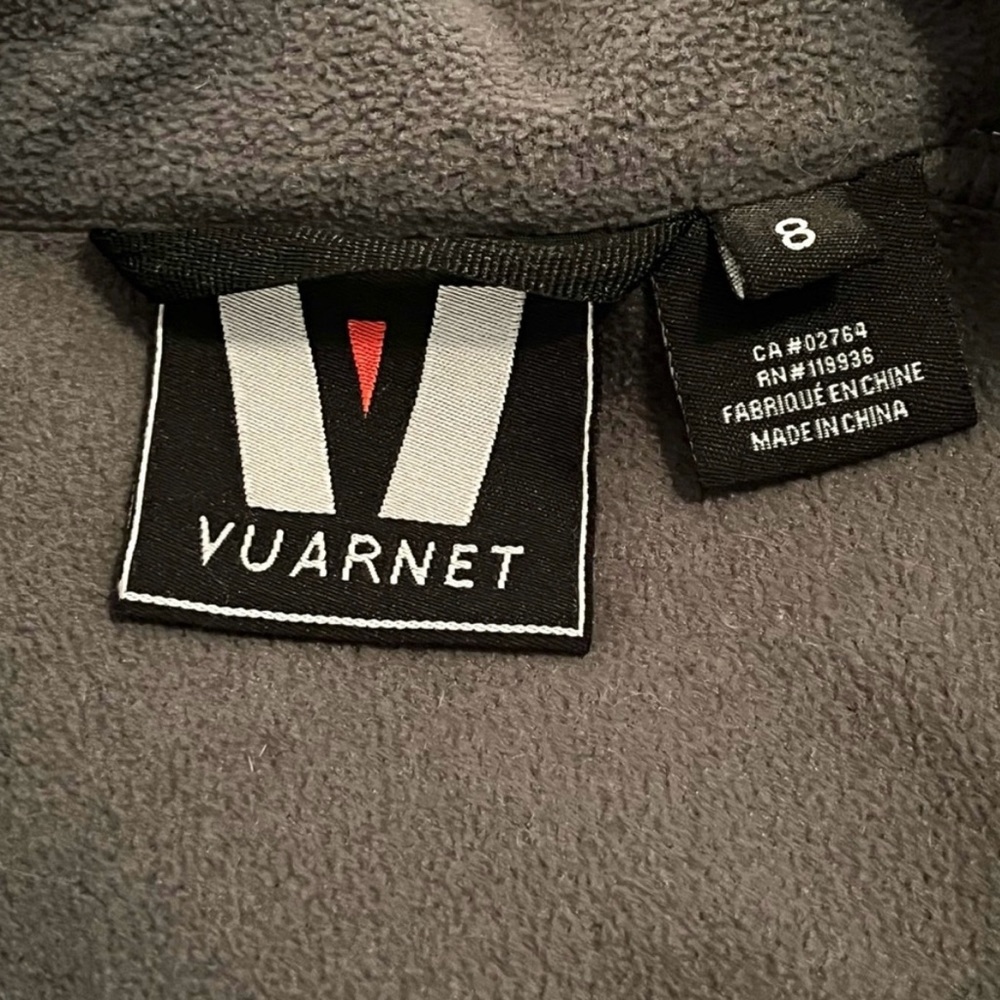 Vintage Y2K Vaurnet Fleece Lined Overcoat Jacket - Picture 15 of 16